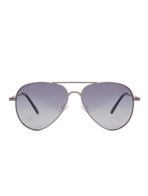 gunmetal metal aviator men sunglass - 12572048 - Very Small Image - 1