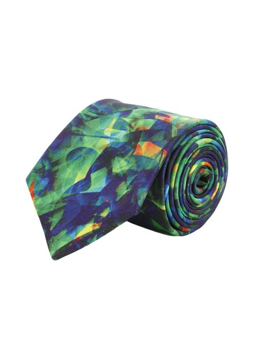 green silk tie - 12573308 - Very Small Image - 1