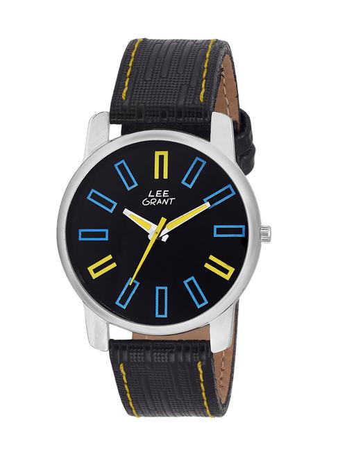 round dail black analog watch - 12573372 - Very Small Image - 1