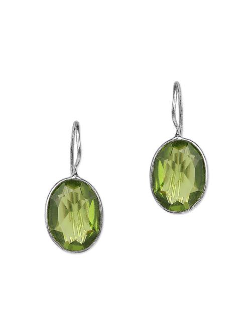 green silver plated other earring - 12575980 - Very Small Image - 1