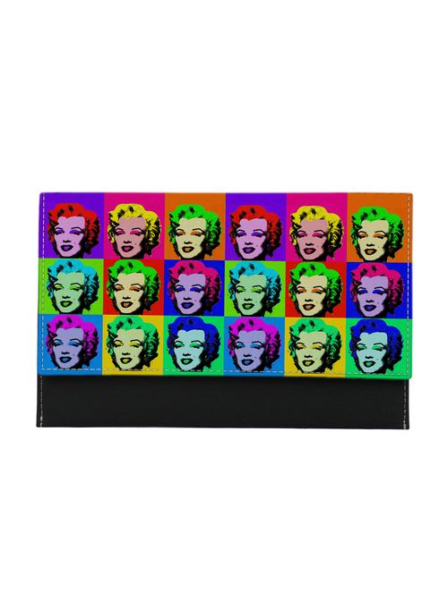 multi colored synthetic leather) clutch - 12577160 - Very Small Image - 1