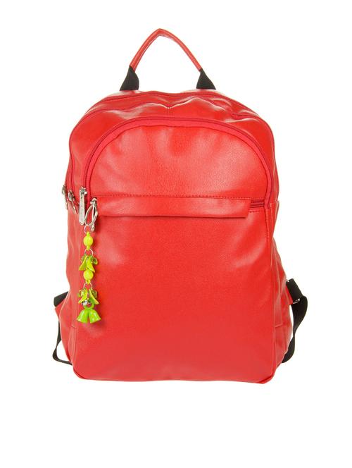 red leatherette backpack - 12577266 - Very Small Image - 1