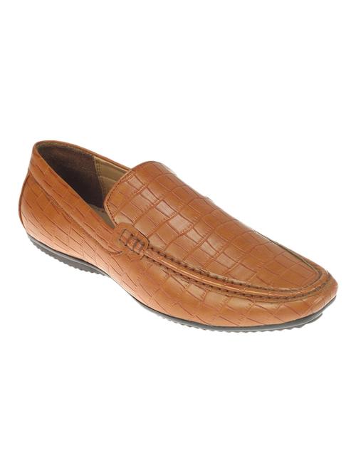 brown synthetic slip on loafers - 12577485 - Very Small Image - 1