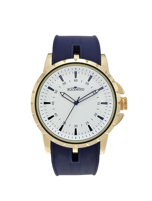 navy blue analogue wrist watch for men - 12577976 - Very Small Image - 1