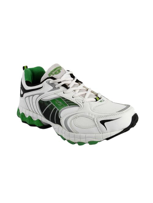 white pu sport shoes - 12579785 - Very Small Image - 1