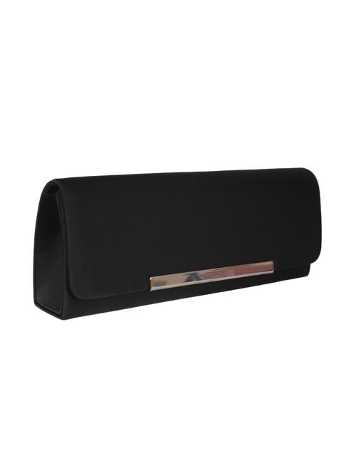 black leatherette clutch - 12581172 - Very Small Image - 1