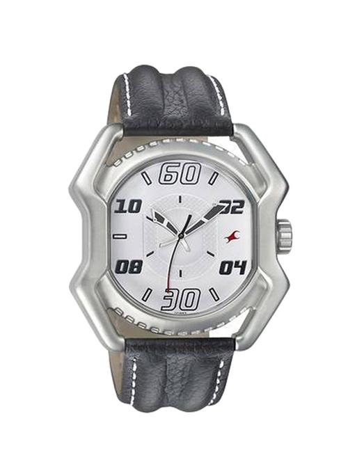 fastrack silver dial analog men's watch (3112sl01) - 12582122 - Very Small Image - 1