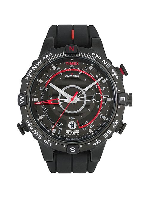 timex intelligent quartz compass chronograph black dial men's watch - t2n720 - 12584794 - Very Small Image - 1