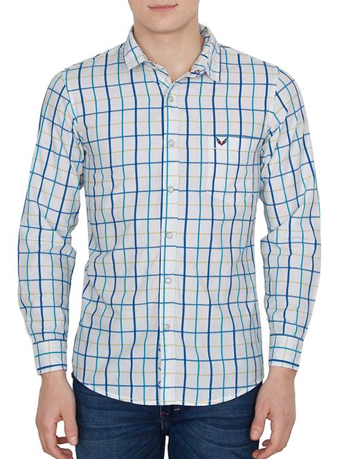 white cotton casual shirt - 12589250 - Very Small Image - 1