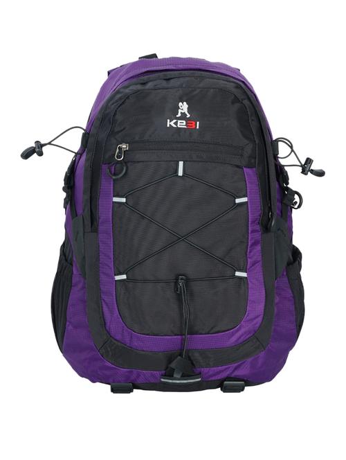 black polyester backpack - 12591497 - Very Small Image - 1