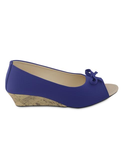 blue peep-toe wedges - 1264126 - Very Small Image - 1