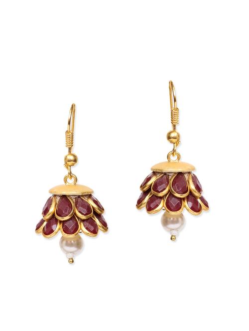 red metal balli earring - 12677616 - Very Small Image - 1