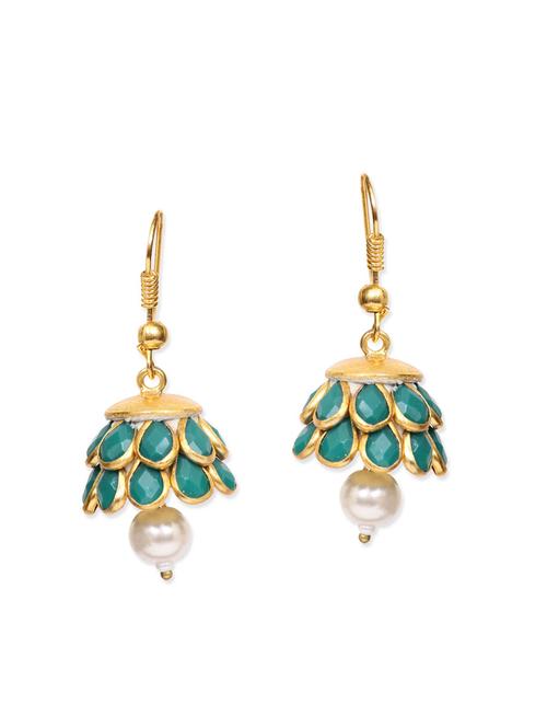 green metal balli earring - 12677617 - Very Small Image - 1