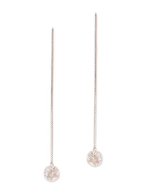 silver crystal earrings - 1271591 - Very Small Image - 1