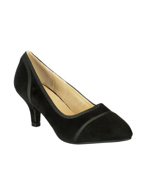 black suede slip on pumps - 12717905 - Very Small Image - 1