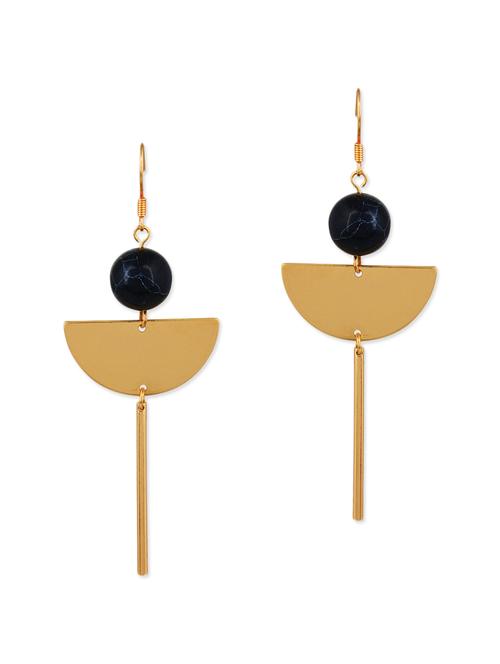 black metal drop earring - 12760605 - Very Small Image - 1
