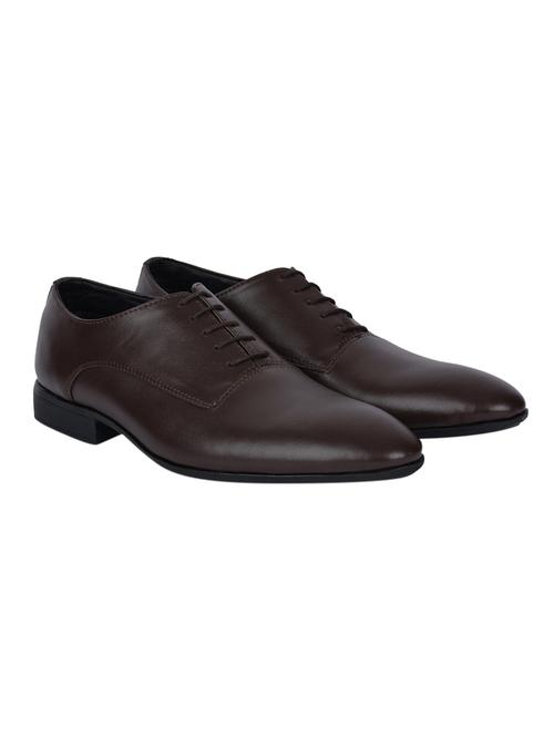 brown leather derbies - 12761957 - Very Small Image - 1