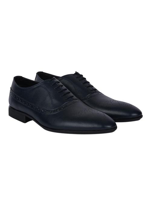 blue leather derbies - 12761964 - Very Small Image - 1