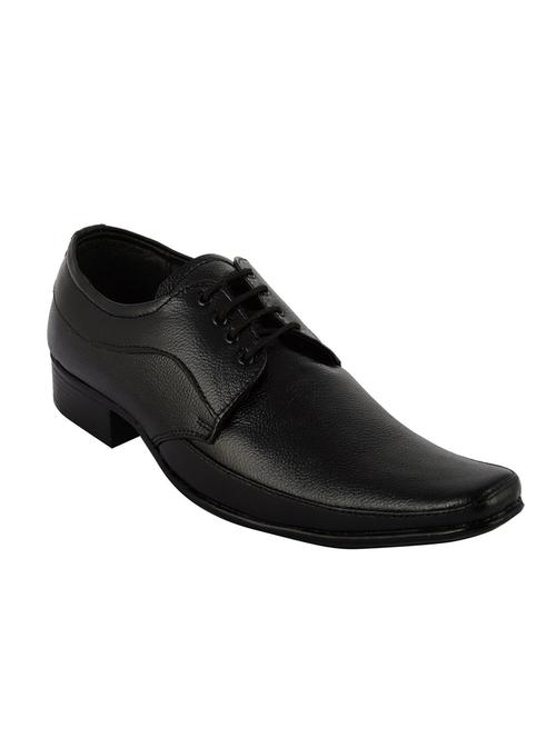 black leather lace up derby - 12763423 - Very Small Image - 1