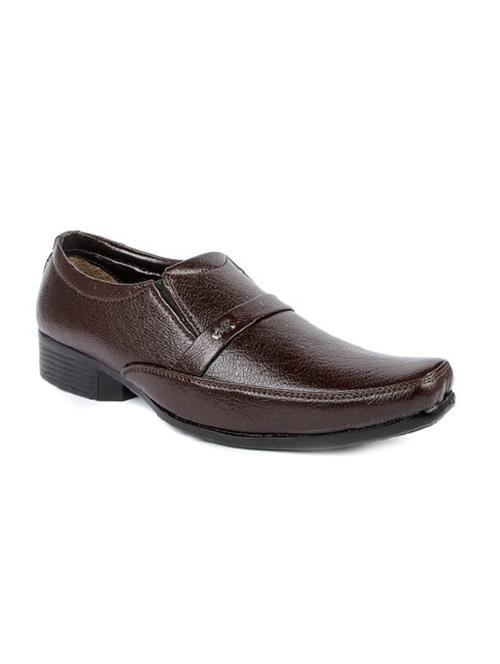 brown leatherette slip on - 12776273 - Very Small Image - 1