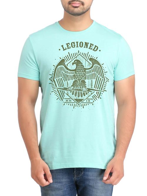 blue polyester tshirt - 12781135 - Very Small Image - 1