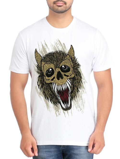 white polyester tshirt - 12781266 - Very Small Image - 1