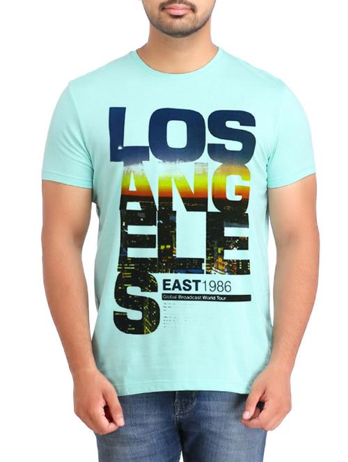blue polyester tshirt - 12781815 - Very Small Image - 1