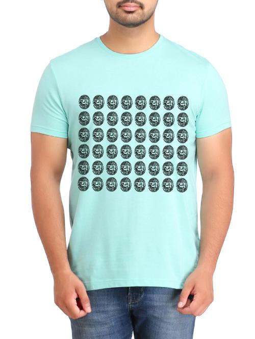 blue polyester tshirt - 12781843 - Very Small Image - 1