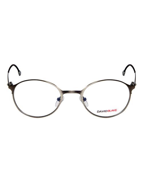 david blake gunmetal round full rim eyeframes - 12783463 - Very Small Image - 1