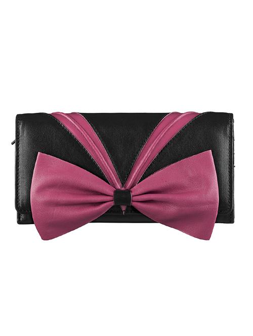 black leather clutch - 12785203 - Very Small Image - 1