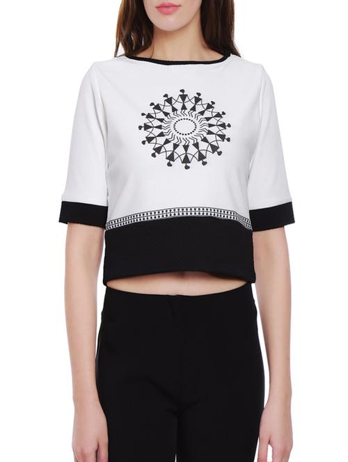 white crop top - 12789088 - Very Small Image - 1