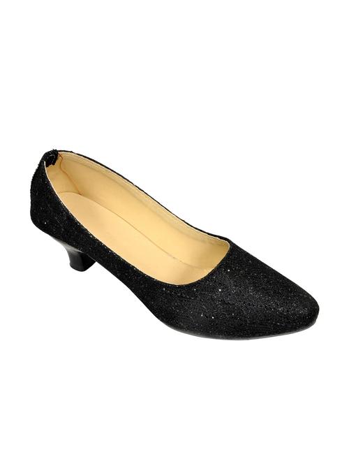 black fabric pumps - 12789359 - Very Small Image - 1