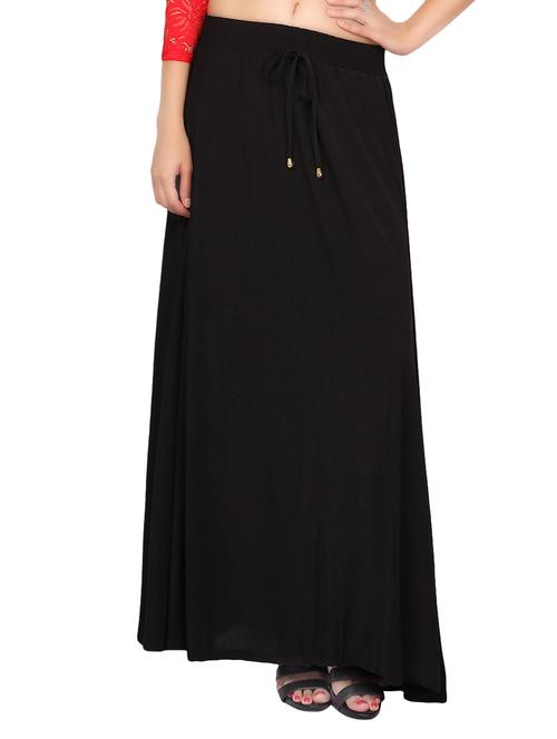 black cotton skirt - 12789781 - Very Small Image - 1