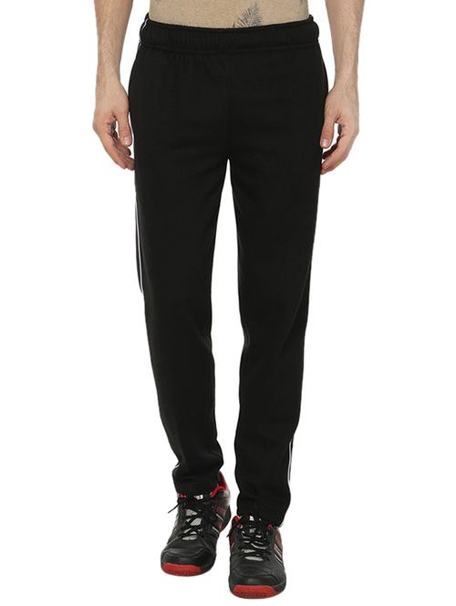 black fleece full length track pant - 12791682 - Very Small Image - 1