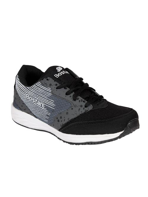 grey mesh lace up sport shoes - 12791696 - Very Small Image - 1