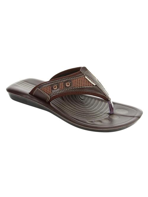 brown pvc slippers - 12792745 - Very Small Image - 1