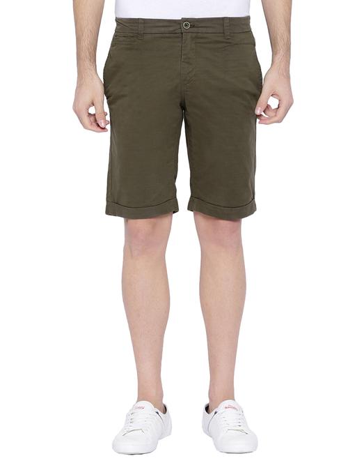 brown cotton shorts - 12794058 - Very Small Image - 1