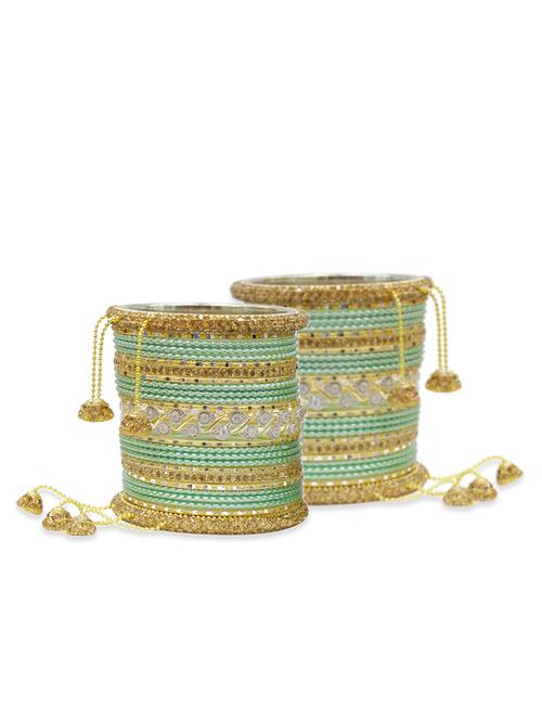 green metal bangle - 12795580 - Very Small Image - 1