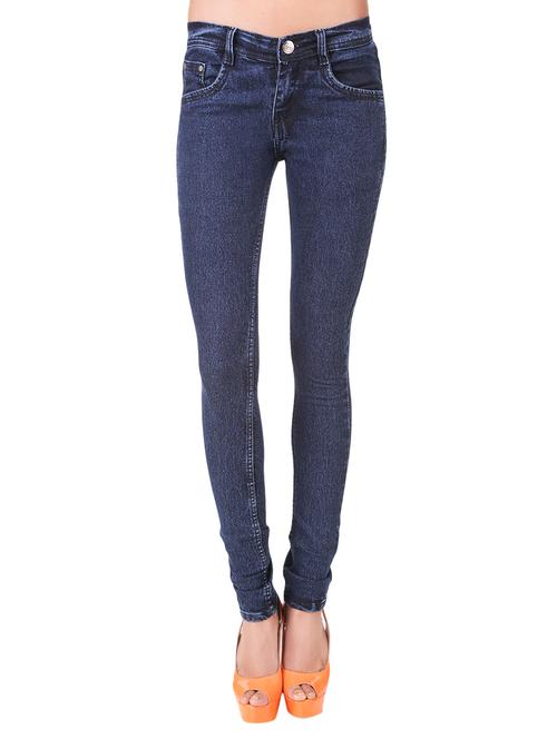 blue cotton skinny jean - 12801859 - Very Small Image - 1