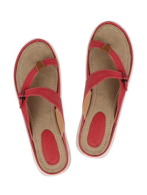 red faux leather flats - 1280393 - Very Small Image - 1