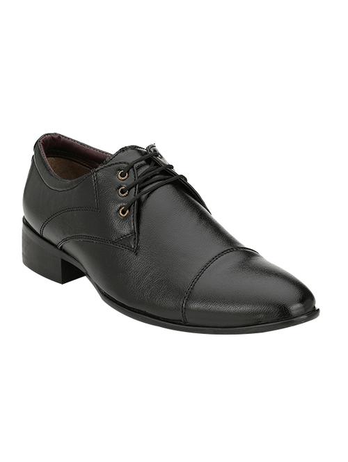 black leather lace up derby - 12805586 - Very Small Image - 1