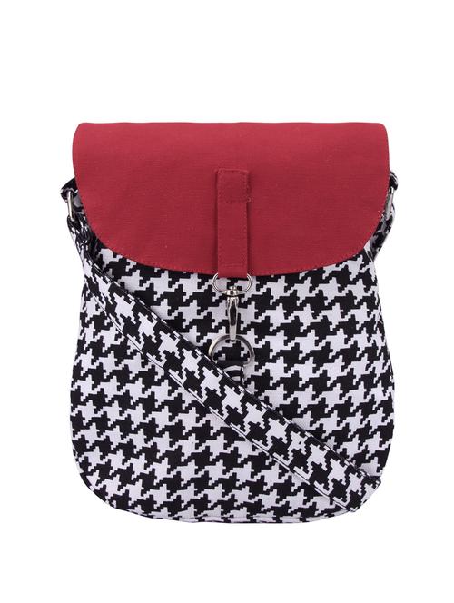 multi colored canvas sling bag - 12806771 - Very Small Image - 1