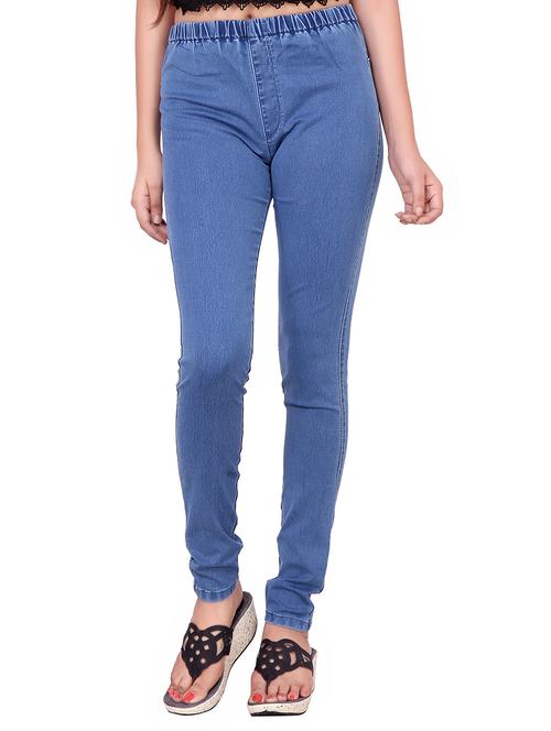 blue denim jeggings - 12807549 - Very Small Image - 1