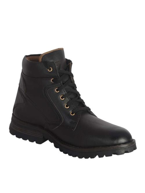 black leather low ankle boot - 12809766 - Very Small Image - 1