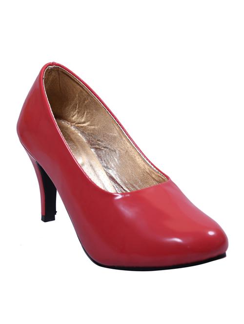 red suede slip on pumps - 12809865 - Very Small Image - 1
