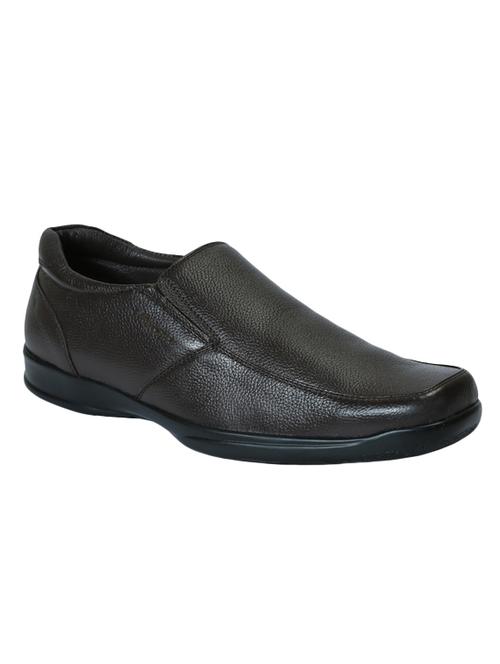 brown Leather slip on - 12812530 - Very Small Image - 1