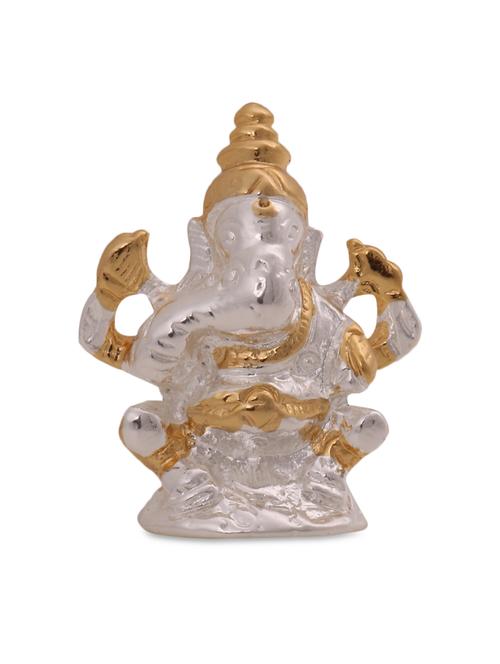 gold and silver lord shree ganesh - 1281436 - Very Small Image - 1