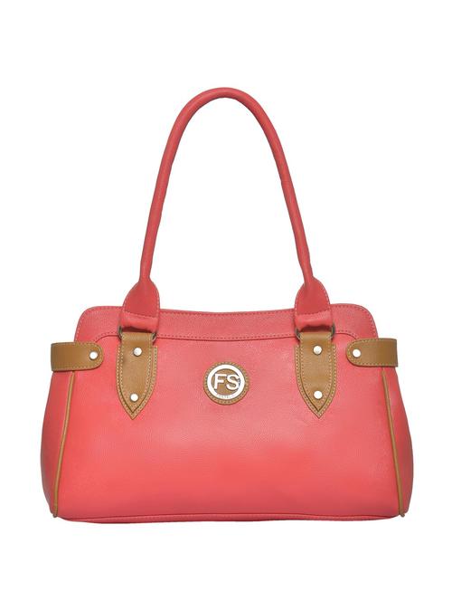 pink leatherette handbag - 12815186 - Very Small Image - 1