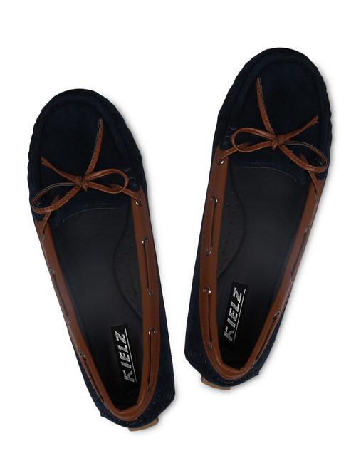 blue leatherette flats - 1281742 - Very Small Image - 1