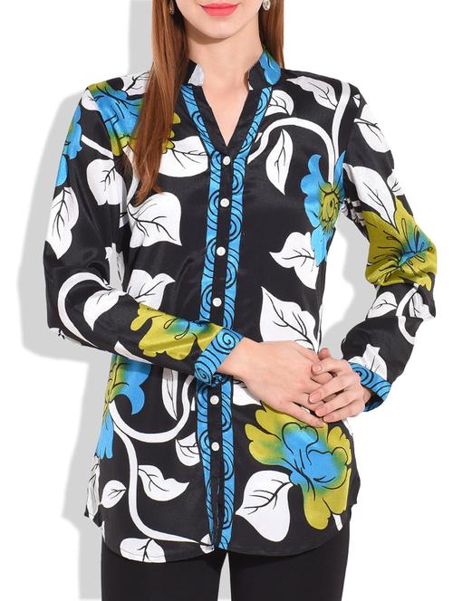 black printed kurti - 1282112 - Very Small Image - 1